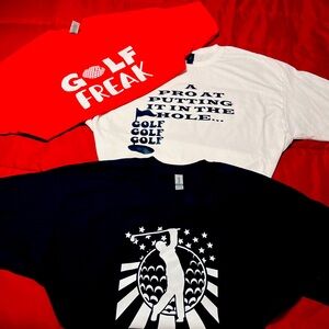 3pk size 2XL Golf Shirts